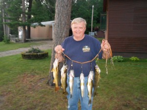 MN Walleye fishing at Wildwood Resort