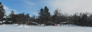 minnesota winter cabins for x-skiing snowmobiling ice fishing