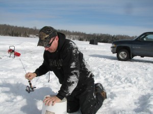 ice fishing in minnesota