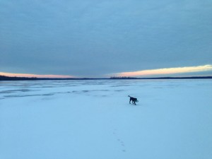 ice fishing