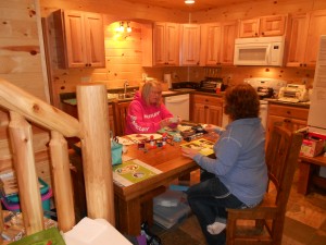 Cozy Cabins for Your Girls' Weekend girlfriend getaway, girls weekend, scrapbooking retreat