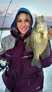 Dusk crappie bite!