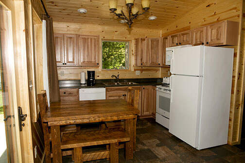 Our kitchens are fully furnished