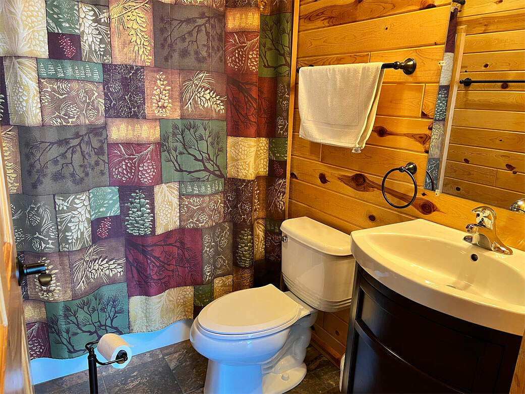 bathroom in Cedar Lodge