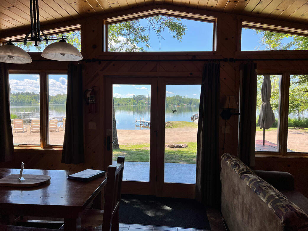 lakeview from inside Cedar Lodge