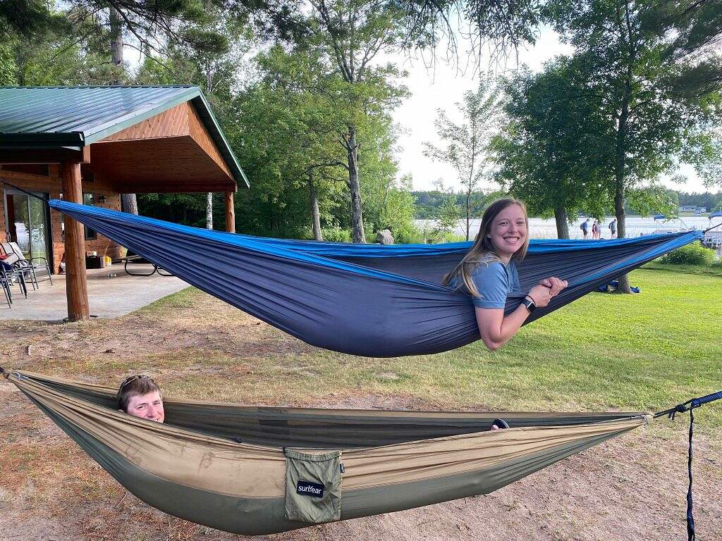 relaxing on a minnesota family reunion vacation